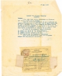 Lettre envoyée à Madame Salomon Elharrar