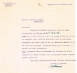 Lettre envoyée  à Samuel Cohen