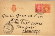 Carte adressée à C. Greaves