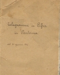 Telegrammi in cifra in Partenza