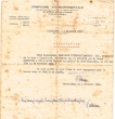 Attestation délivrée par la compagnie intercontinentale