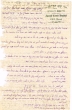 Lettre envoyée à Shmuel Abendanan