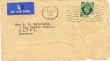 Courrier adressé à M. A.E. Hatchwell