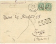 Courrier adressé à M. Richten