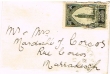 Courrier adressé à M. Mardochée Corcos