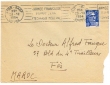 Courrier adressé au docteur Alfred Fauque