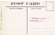 Carte postale adressée à M. Asher Levy