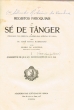 Les registres paroissiaux du Siège de Tanger