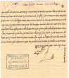 Témoignage de Mordéchaï b. Moshé Sabagh