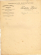 Papier à lettre de Hadida Frères - Imprtation/Exportation