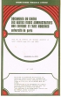 Note sur le problème des réfugiés algériens au Maroc Oriental (Mars 1956 - Mai 1962)