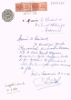 Lettre adressée au Président du Tribunal Rabbinique de Mogador