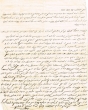 Lettre adressée à Shimon di Yoshua Corcos