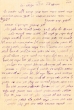 Lettre adressée à Esther Berdugo