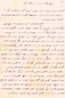 Lettre adressée à Esther Berdugo