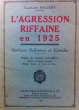 L'agression riffaine de 1925