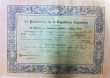 Diplome décerné à Salomon Benhami Gabizon