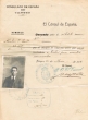 Passeport délivré à Abraham Larédo