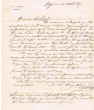Lettre en espagnol adressée à Abraham Larédo de Tanger