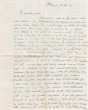 Lettre envoyée par Abraham Larédo à son père