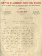 Correspondance Hatchwell