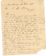 Lettre adressée à Monsieur Cohen au sujet de timbres de collection