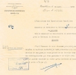 Lettre concernant la succession de M. Joseph Ohayon