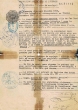 Traduction d'un acte de mariage, entre Ribbi Yéhiche Kakoune et Aïcha Elfassy, établi le 22/12/1947