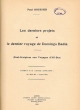 Les derniers projets et le dernier voyage de Domingo Badia (Post-Scriptum aux Voyages d'Ali-Bey)