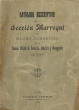 Catalogo descriptivo de la Seccion Marroqui del Museo Comercial