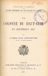 Colonne du Haut-Guir en septembre 1908