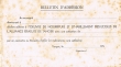 Bulletin d'Adhésion pour l'oeuvre de charité et d'habillement des écoles de l'A.I.U de Tanger