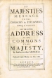 His Majesties message to the commons in parliament relating to Tangier