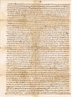 Copie de l'acte de vente et de partage des terres. Simcha, la veuve de Rabbi Shalom, fils de Kobi et Rabbi Avraham N. Rabbi Shalom, reçut de Rabbi Avraham à Rabbi Mordechaï appelé Elbaz