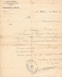 Lettre concernant l'élève Simon Attar