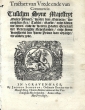 . Pamphlet to prevent misunderstandings between the Netherlands and Sid Abdala Ben Sid Mohamed Bembucar, lord of Salé in Morocco