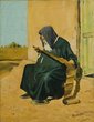 Juif du tafilalet vérifiant la mégilah