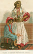 Femme et enfant de Tanger