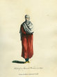 Femme de Maroc allant par la ville