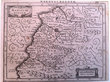Carte du Maroc de G. Mercator et I. Hondius