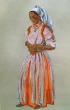 Citadine en costume d'intérieur