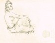 Femme berbère assise