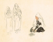 Danseuses de Tiznit (esquisse)