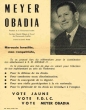 Tract électoral imprimé