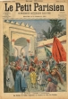 Au Maroc - Combat d'Oujda - Les soldats rapportent les têtes des rebelles