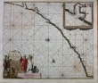 Paskaart van de Kust van Maroca - Carte maritime de la côte marocaine de Larache à Cantin