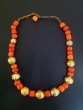 Collier de corail et d'or