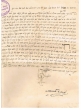 Ketubba / acte de mariage entre Avraham Edérhi et Léticia Mergui