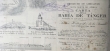 Carte de la Bahia de Tanger