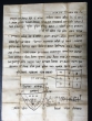 Amulette sur papier pour "Masouda Bat Sara"